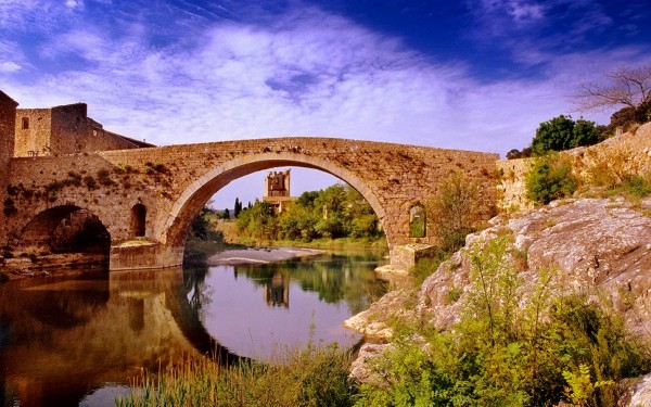 Katharen 5 chateau pays cathare puilaurens brug wandelen montsegur vakantiehuis Frankrijk aude villa