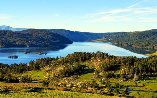 Train 6 jaune Frankrijk vakantie Cerdagne canari pyrenees villefranche mont louis bergen trein pyren