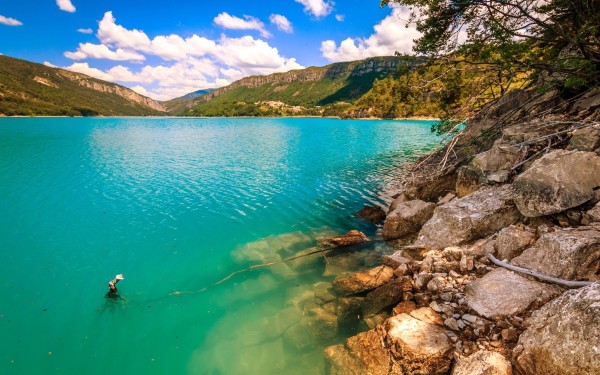 Villa's du Verdon TT 3 lac castillon Frankrijk Provence zwemmen cheiron hameaux luxe vakantievilla s