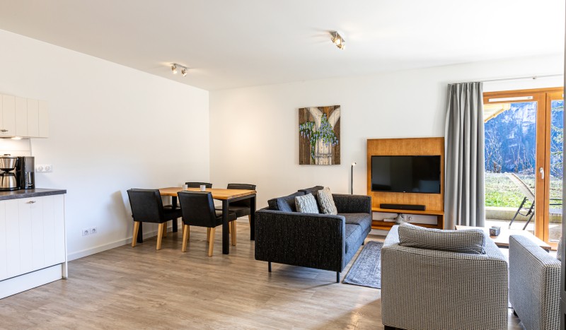 App 4 3 AlpChalets Portes du Soleil Frankrijk Alpen luxe vakantiepark ski resort wellness piste haut