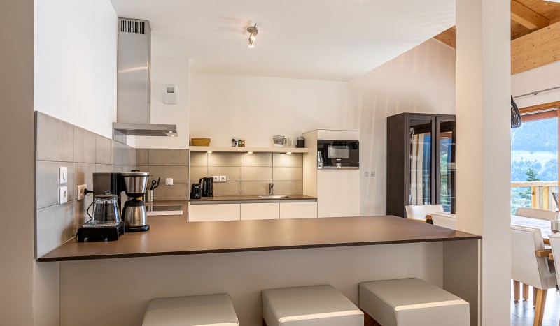 App 7 sauna 7 AlpChalets Portes du Soleil Abondance Frankrijk Alpen luxe vakantiepark ski resort wel
