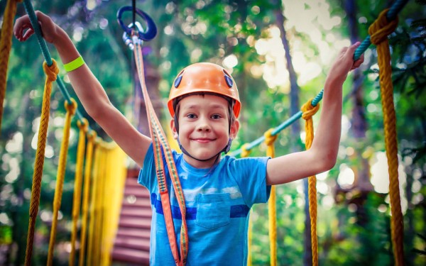 Parc Aventure 8 Accrobranche klimbos Frankrijk vakantie Haute Savoie kinderen zipline vakantiehuis.j