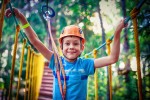Parc Aventure 8 Accrobranche klimbos Frankrijk vakantie Haute Savoie kinderen zipline vakantiehuis.j