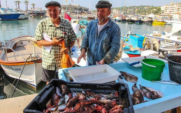 Markt Nans les Pins 9 Cassis Provence vakantie Frankrijk lavendel olijf kaas avond.jpg