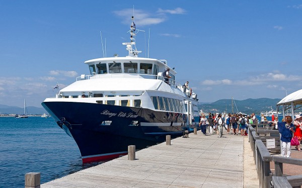 Boottocht St. Tropez 5 veerdienst Cote d Azur Provence Frankrijk vakantie Ste. Maxime St. Raphael Ca