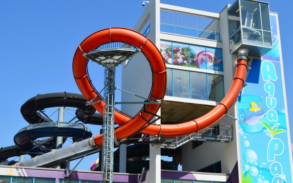 Aquaparc Bouveret 3 waterpark aan meer van Geneve tijdens vakantie in Frankrijk met kinderen.jpg