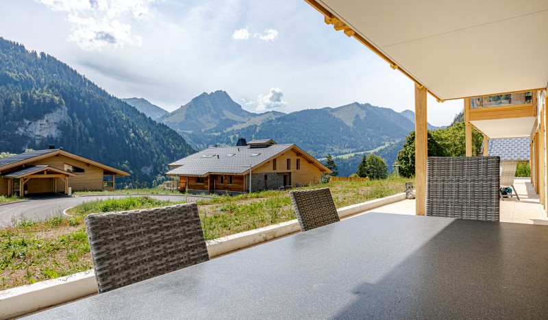 App 8 sauna 2 AlpChalets Portes du Soleil Abondance Frankrijk Alpen luxe vakantiepark ski resort wel