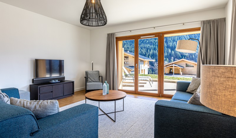 App 8 jacuzzi 5 AlpChalets Portes du Soleil Abondance Frankrijk Alpen luxe vakantiepark ski resort w