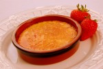 Villa's du Verdon 9 restaurant gorges terras repas eten vakantiehuis luxe villa creme brulee frankri