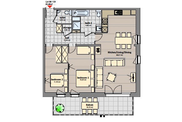 App 5 15 AlpChalets Portes du Soleil Frankrijk Alpen luxe vakantiepark ski resort wellness piste hau