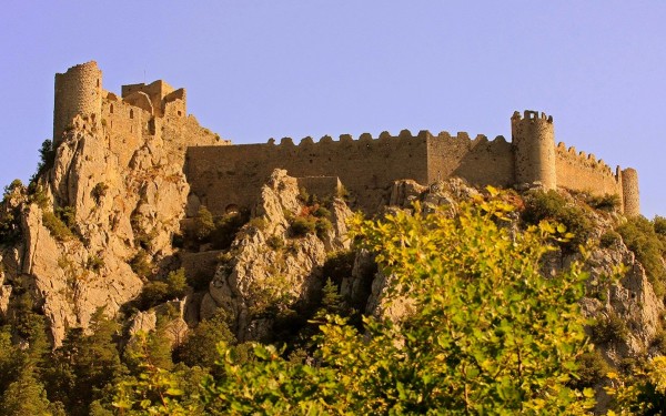 Katharen 1 chateau pays cathare puilaurens montsegur mirepoix vakantiehuis Frankrijk aude villa.jpg