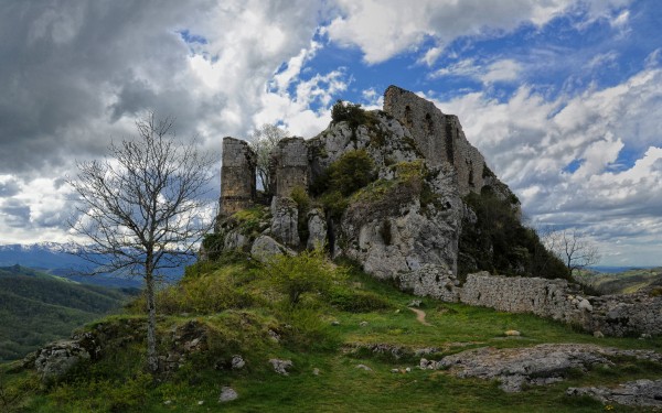 Katharen 10 chateau pays cathare puilaurens montsegur mirepoix vakantiehuis Frankrijk aude villa.jpg
