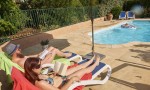Jardin du Golf 8p.z 3 luxe villa privé zwembad nans les pins Provence Var Frankrijk toeristisch vaka