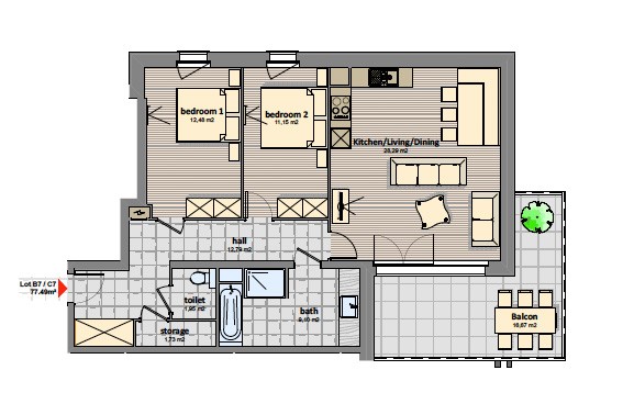 App 4 20 AlpChalets Portes du Soleil Frankrijk Alpen luxe vakantiepark ski resort wellness piste hau
