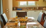 DLF huis 410 Frankrijk Domaine les Forges le bois senis vakantiehuis luxe villapark bungalows diner