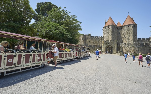 Carcassonne C25 Cite Frankrijk Languedoc Aude vakantie chateau Comtal middeleeuws kasteel.jpg