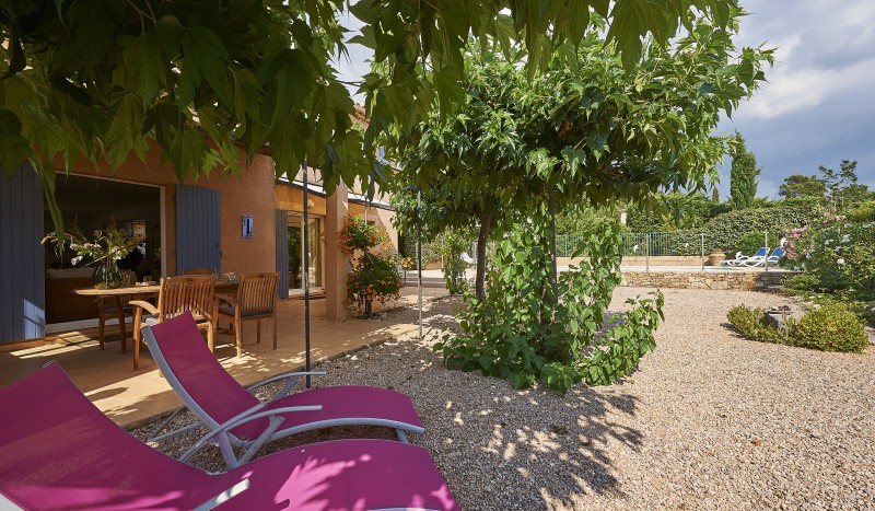 Jardin du Golf 6pz 13 luxe villa privé zwembad Provence Var Frankrijk vakantiehuis bij Middellandse