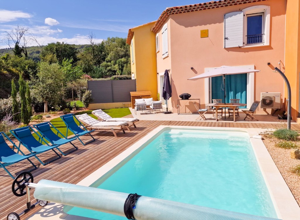 Salernes F20 luxe villa Frankrijk Provence vert Var prive zwembad vakantiehuis voor gezin met kinder