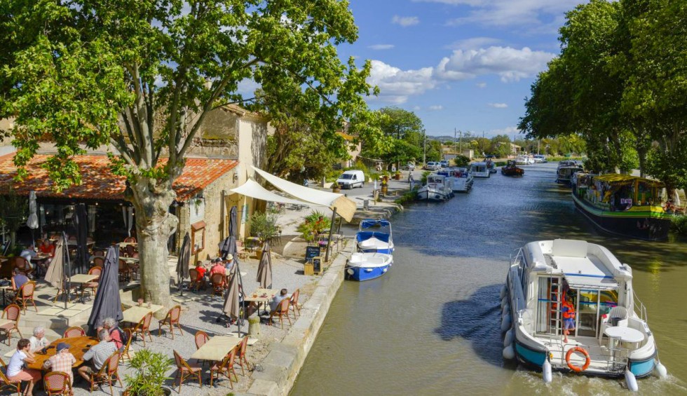 Canal du Midi 1 Frankrijk vakantie boot verhuur varen sluizen fonserrannes fiets wandelen tour rondv
