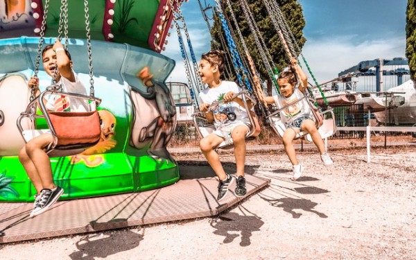 Kiddypark 4 Hyeres Toulon in Provence Frankrijk attractiepark kinderen vakantie bij Middellandse zee