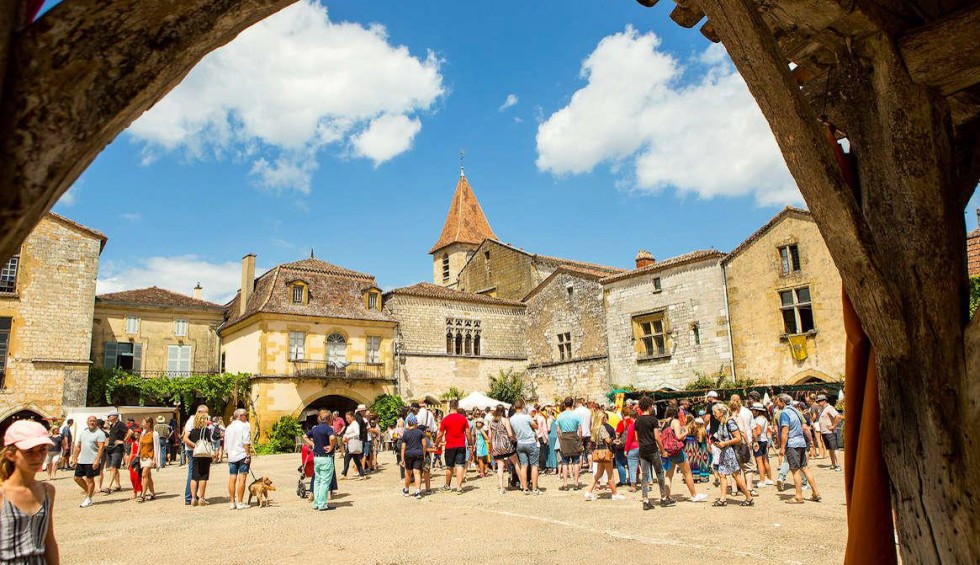Route 6 Monpazier bastide Frankrijk vakantie route Dordogne Lot.jpg
