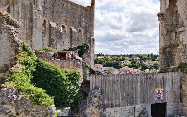 Chauvigny 30 Vienne Frankrijk vakantie Poitiers villa ville medievale.jpg