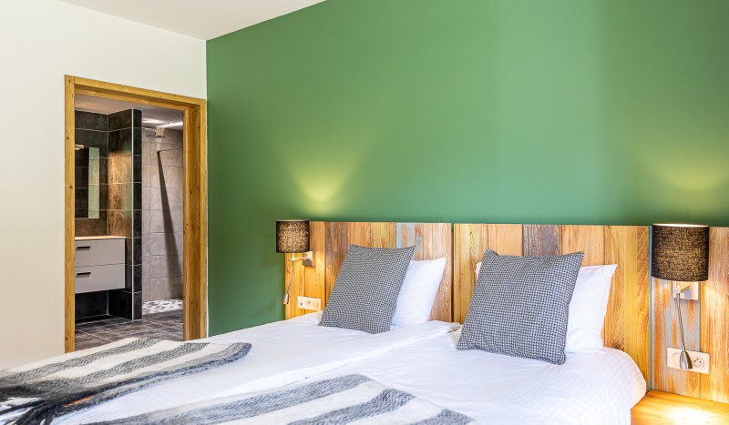App 5 luxe 8 AlpChalets Portes du Soleil Frankrijk Alpen luxe vakantiepark ski resort wellness piste