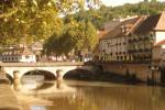 Figeac 5 Frankrijk Dordogne Lot midi pyrenees hotel best western rivier brug vakantiepark senioren u