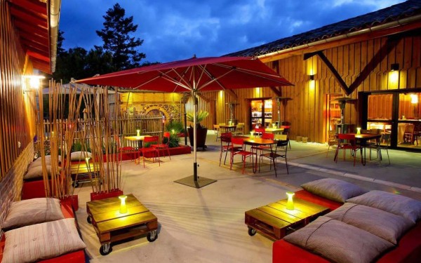 Chateau de Salles restaurant 9 Frankrijk resinier aquitaine kust arcachon vakantiepark luxe villa ki