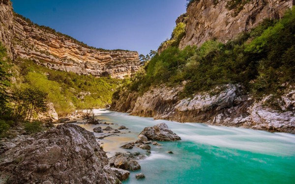 Villa's du Verdon 6 Lac de Castillon Frankrijk sfeer frans gite Provence Castellane vakantiehuis zwe