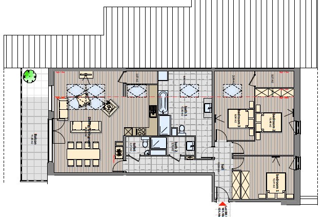 Penthouse 6 25 AlpChalets Portes du Soleil Frankrijk Alpen luxe vakantiepark ski resort wellness pis