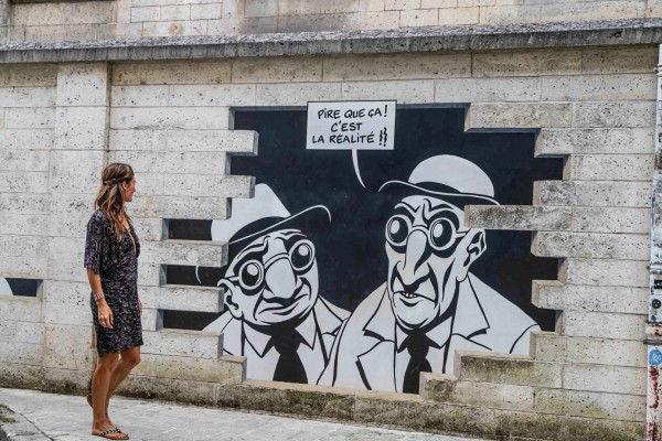 Angouleme 12 stripmuur vakantie Frankrijk in Poitou-Charentes.jpg