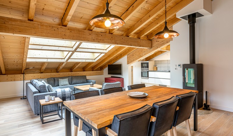 Penthouse 6 4 AlpChalets Portes du Soleil Frankrijk Alpen luxe vakantiepark ski resort wellness pist
