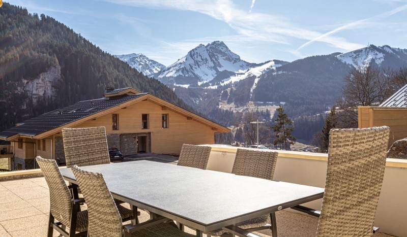 App 8 jacuzzi 19 AlpChalets Portes du Soleil Abondance Frankrijk Alpen luxe vakantiepark ski resort