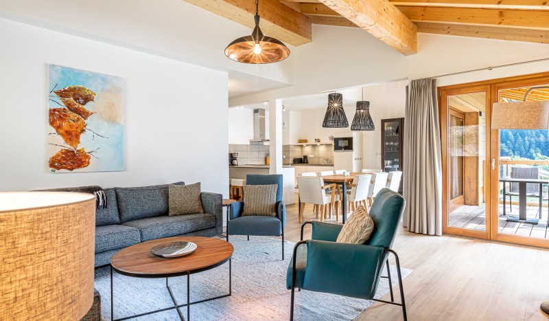 App 7 sauna 3 AlpChalets Portes du Soleil Abondance Frankrijk Alpen luxe vakantiepark ski resort wel