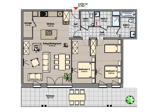 App 5 luxe 15 AlpChalets Portes du Soleil Frankrijk Alpen luxe vakantiepark ski resort wellness pist
