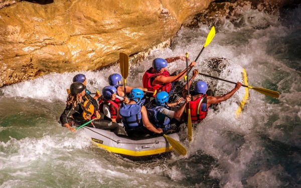 Villa's du Verdon sportief 5 Frankrijk vakantieland luxe villa vakantiepark bergen zee mooie natuur