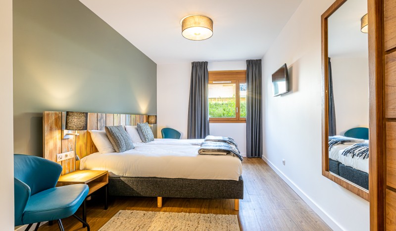 App 7 sauna 9 AlpChalets Portes du Soleil Abondance Frankrijk Alpen luxe vakantiepark ski resort wel