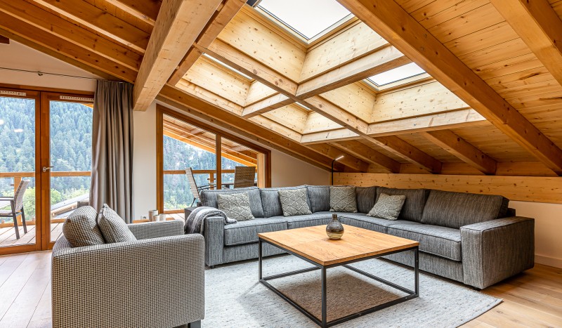 Penthouse 6 3 AlpChalets Portes du Soleil Frankrijk Alpen luxe vakantiepark ski resort wellness pist