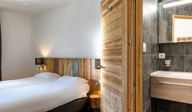 App 8 jacuzzi 14 AlpChalets Portes du Soleil Abondance Frankrijk Alpen luxe vakantiepark ski resort