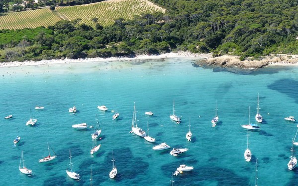 Iles de Hyeres 7 Frankrijk Provence vakantie strand Proquerolles, Port Cros Levant Middellandse zee