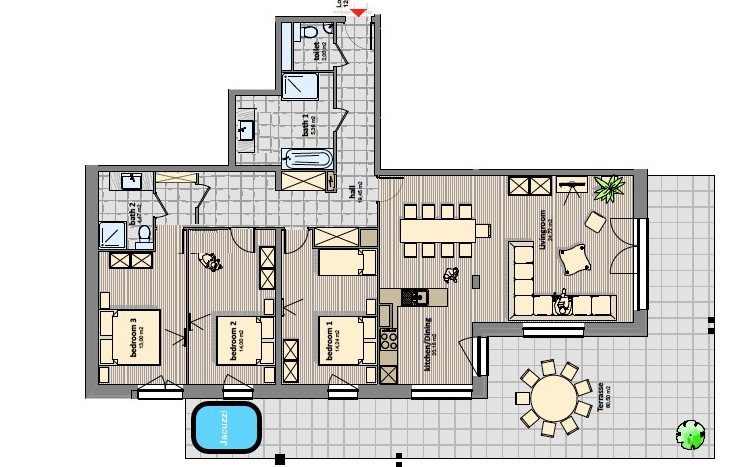 App 8 jacuzzi 25 AlpChalets Portes du Soleil Abondance Frankrijk Alpen luxe vakantiepark ski resort