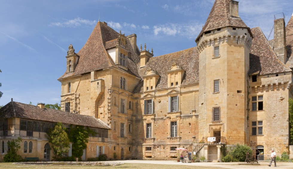Kastelen Dordogne 13 chateau Lanquais Frankrijk vakantie Lot Perigord villapark.jpg