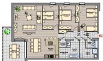 App 7 15 AlpChalets Portes du Soleil Abondance Frankrijk Alpen luxe vakantiepark ski resort wellness