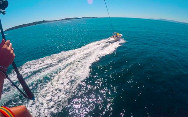 Parasailing 9 Frankrijk Provence Languedoc watersport vakantie Cannes Middellandse zee Argeles Freju