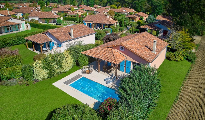 Domaine les Forges 5 villa Frankrijk prive zwembad bois senis golf luxe vakantiepark poitou charente