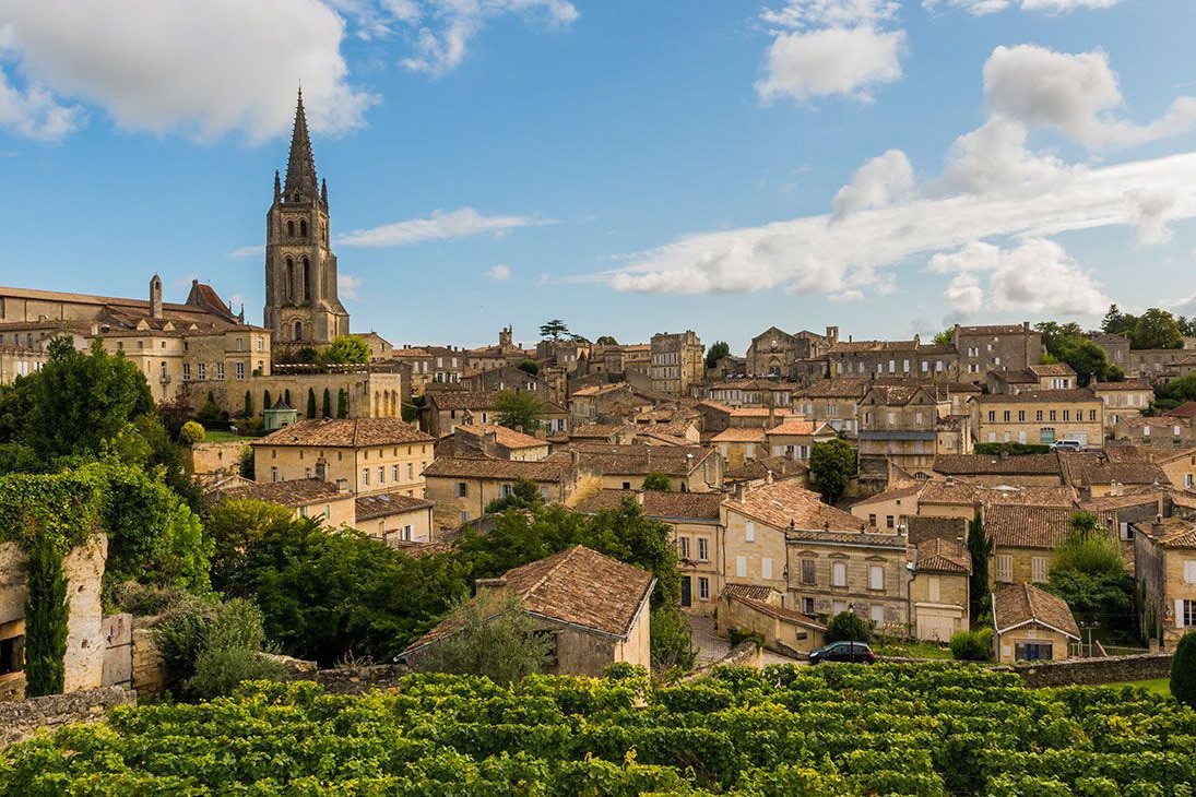 SaintEmilion, tourist place in the Bordeaux wine region