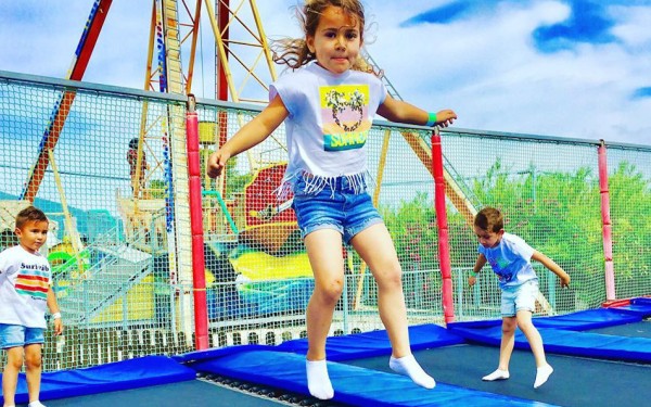 Kiddypark 11 Hyeres Toulon in Provence Frankrijk attractiepark kinderen vakantie bij Middellandse ze