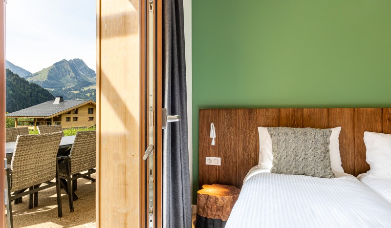 App 5 luxe 10 AlpChalets Portes du Soleil Frankrijk Alpen luxe vakantiepark ski resort wellness pist