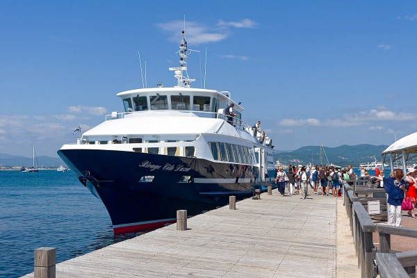 Boottocht St. Tropez 5 veerdienst Cote d Azur Provence Frankrijk vakantie Ste. Maxime St. Raphael Ca